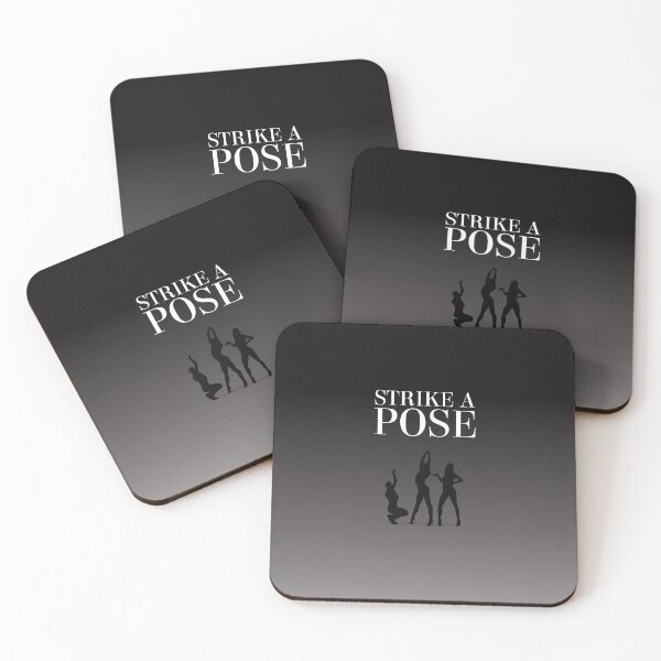 Item preview, Strike a Pose - Vogue  - gray to black designed and sold by knappidesign.