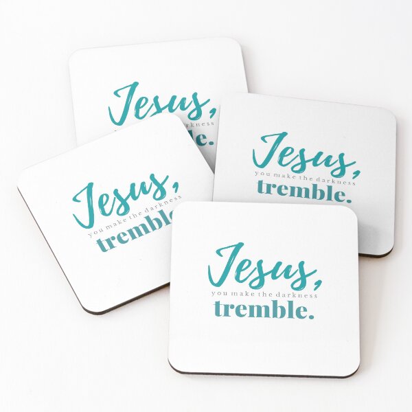 Item preview, Jesus, You Make the Darkness Tremble designed and sold by emily-drake.