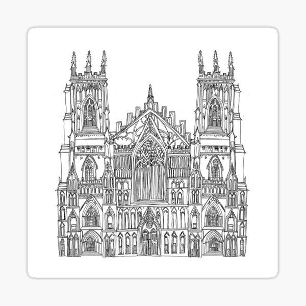 York Minster Sticker