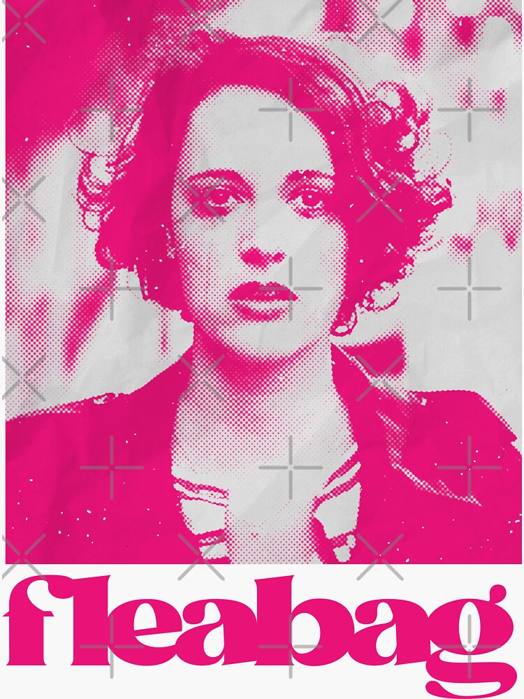 Imagen 3 de 3, Pegatina con la obra Bolsa de pulgas por el puente Phoebe Waller, diseñada y vendida por its-ella.