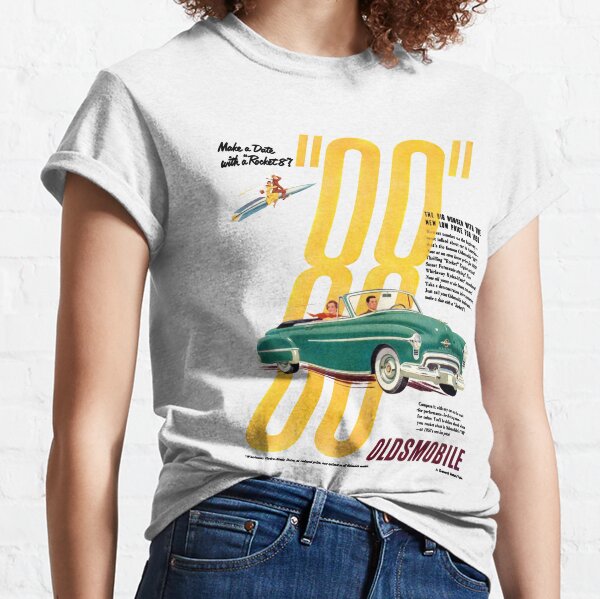 Short Sleeve T-Shirt: Oldsmobile Vintage Logo – Worldwide Shirts