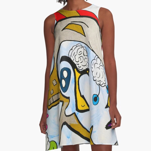 Happy Skye A-Line Dress