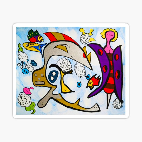 Happy Skye Sticker