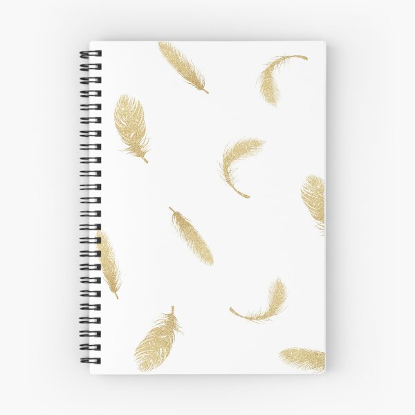 Item preview, Gold Glitter Feathers designed and sold by NorthMerchCo.