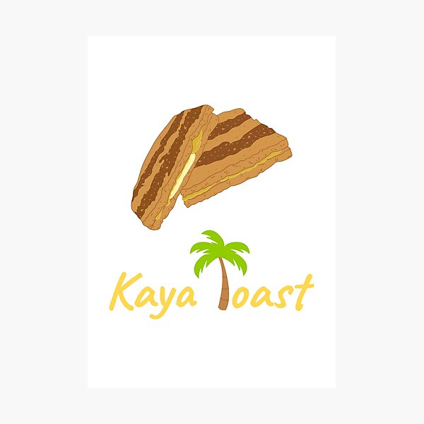 Item preview, Singapore Kaya Toast  designed and sold by Lulupainting.