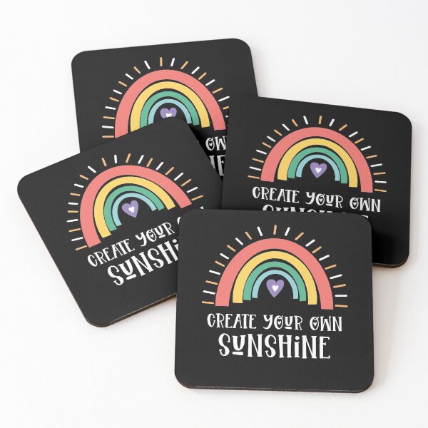 Item preview, Boho Rainbow Uplifting Inspirational Sunshine Yoga designed and sold by brightandbold.