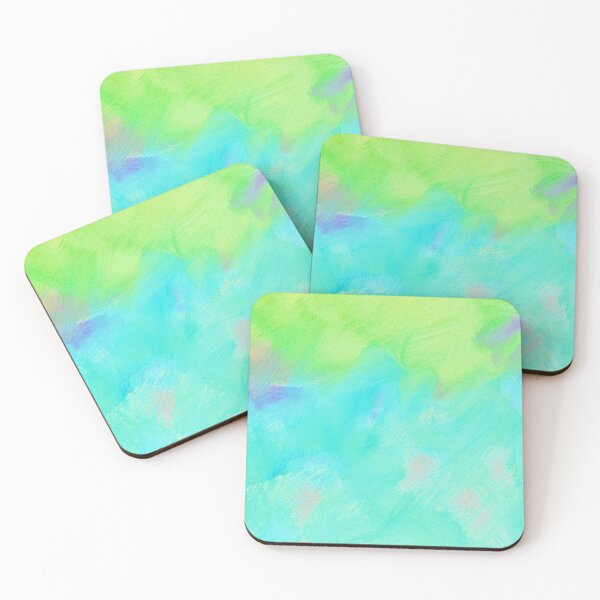 Item preview, Textured Watercolour on Watercolour Paper - Green & Blue Palette designed and sold by RosalieReeves.
