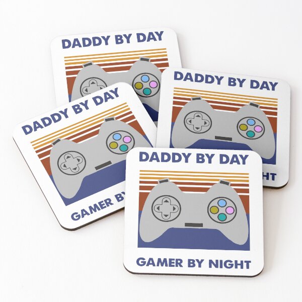 Item preview, Dad by day Gamer by night designed and sold by printify.