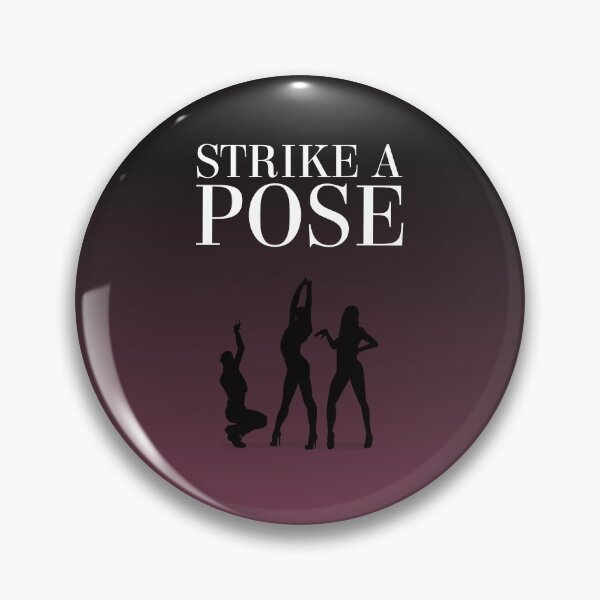 Item preview, Strike a Pose - Vogue  - magenta to black designed and sold by knappidesign.