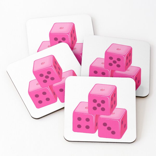 Item preview, Pink Bunco Dices VRS2 designed and sold by vivendulies.