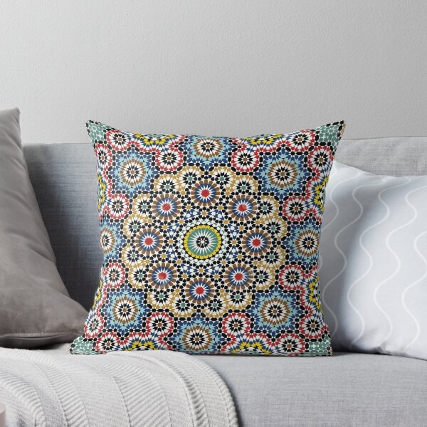 Item preview, Mandala Moroccan Cushion designed and sold by Mohamed-n.
