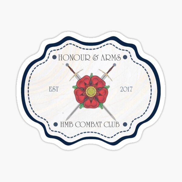 Honour & Arms HMB Combat Club Sticker