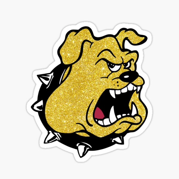 Item preview, Texas Lutheran University Bulldog (Glitter) designed and sold by jaquemv.