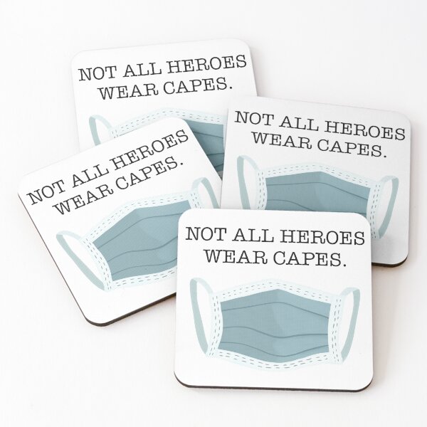Item preview, Not all Heroes wear capes. designed and sold by Derp-Starling.