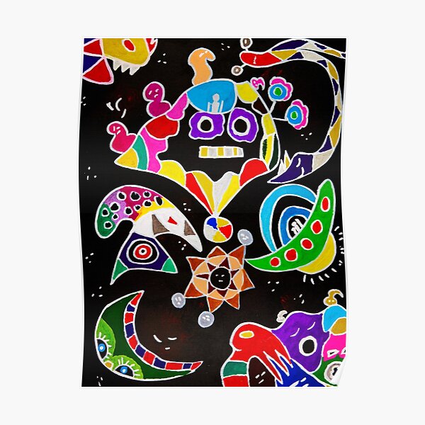 A whimsical night Poster