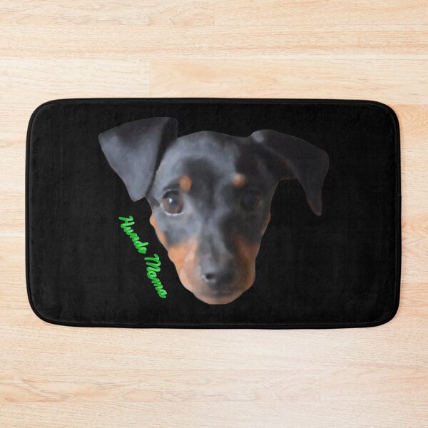 Item preview, Watercolor Miniature Pinscher Hunde Mama Green designed and sold by JWDesigns777.