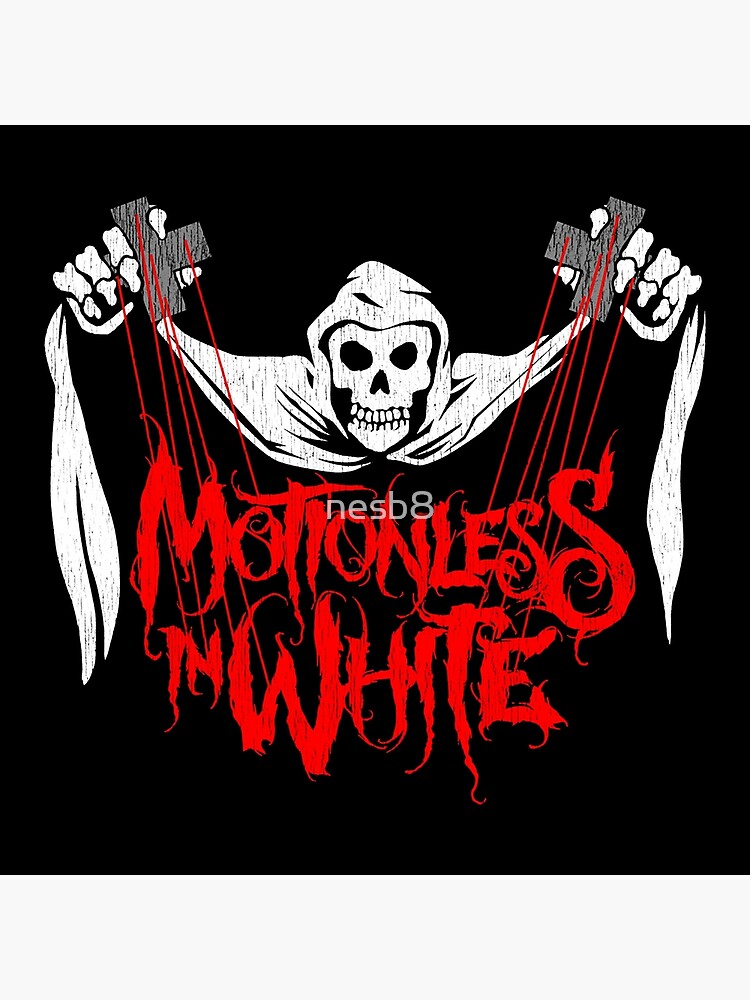 Motionless In White Favorite Wallpaper 99name Art Board Print By Nesb8 Redbubble