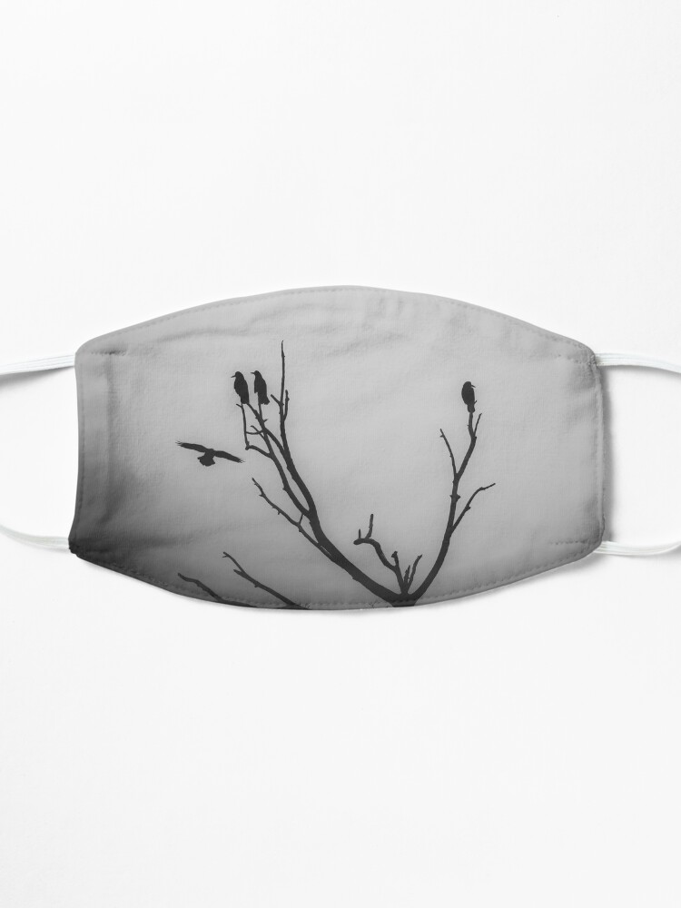 Thumbnail 3 of 5, Mask, A perch in the mist designed and sold by AYatesPhoto.