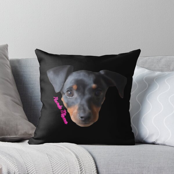 Item preview, Watercolor Miniature Pinscher Hunde Mama Pink designed and sold by JWDesigns777.