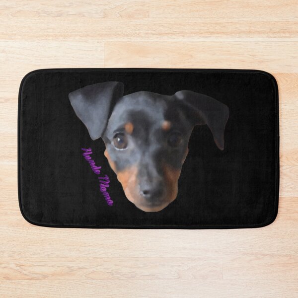 Item preview, Watercolor Miniature Pinscher Hunde Mama Purple designed and sold by JWDesigns777.