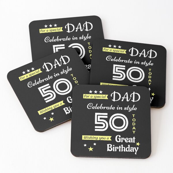 Item preview, 50th Birthday Gift for Dad designed and sold by TastefulTees.