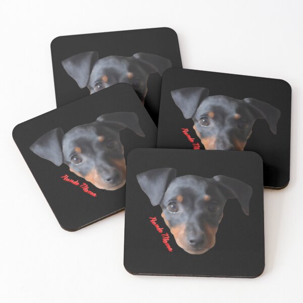 Item preview, Watercolor Miniature Pinscher Hunde Mama Red designed and sold by JWDesigns777.