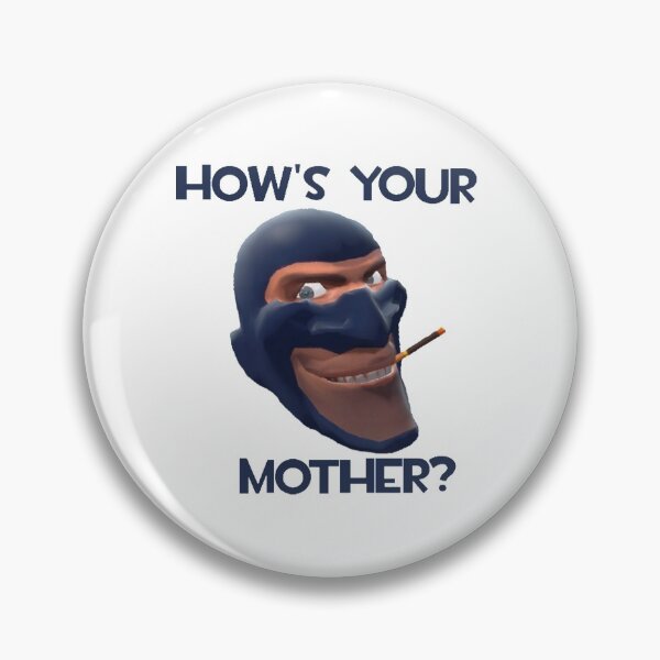 Item preview, Team Fortress 2 - Spy - How's Your Mother? designed and sold by RelaxDesigns.