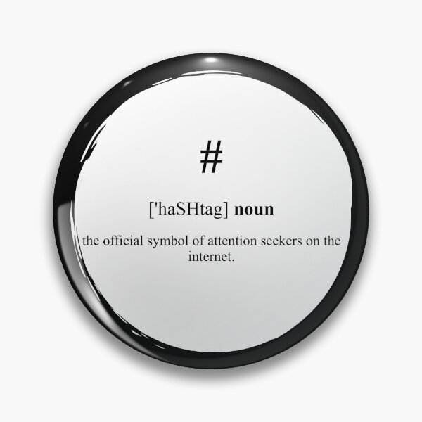 Item preview, # (Hashtag) Definition | Dictionary Collection designed and sold by Designschmiede.