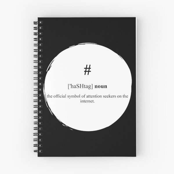 Item preview, # (Hashtag) Definition | Dictionary Collection designed and sold by Designschmiede.