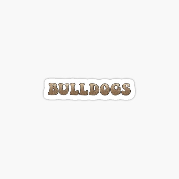 Item preview, Groovy Glitter Bulldogs designed and sold by jaquemv.