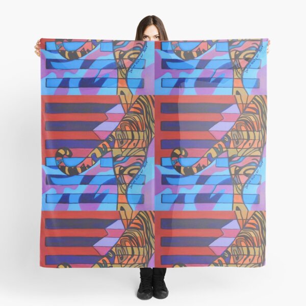 Hexagram 10: Lü (Tread Lightly) Scarf