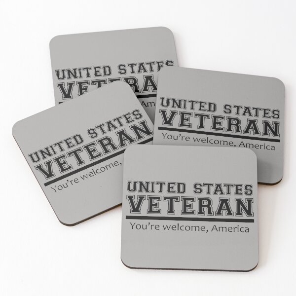 Item preview, Veteran Gifts - United States Veteran You're Welcome America Gift Ideas for Military Veterans with DD214 designed and sold by merkraht.