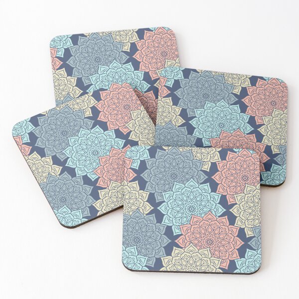Item preview, Beautiful, ornate bohemian multicolor mandala pattern designed and sold by yougalore.