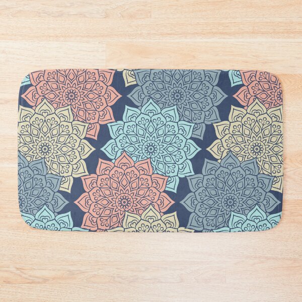 Item preview, Beautiful, ornate bohemian multicolor mandala pattern designed and sold by yougalore.
