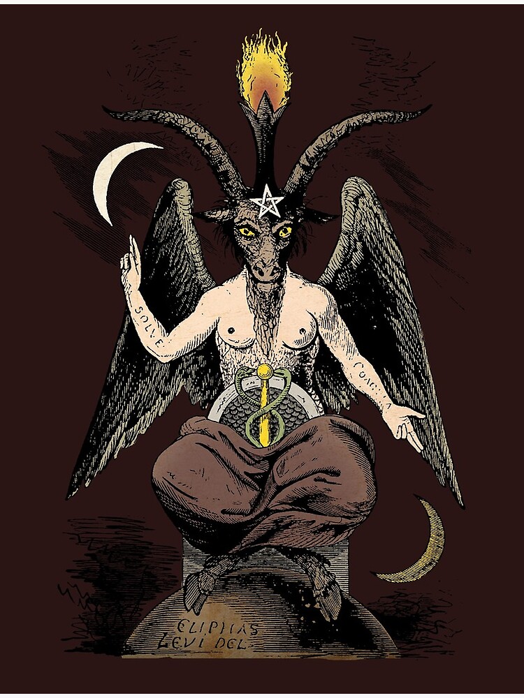 "Baphomet" Art Print by micalef Redbubble