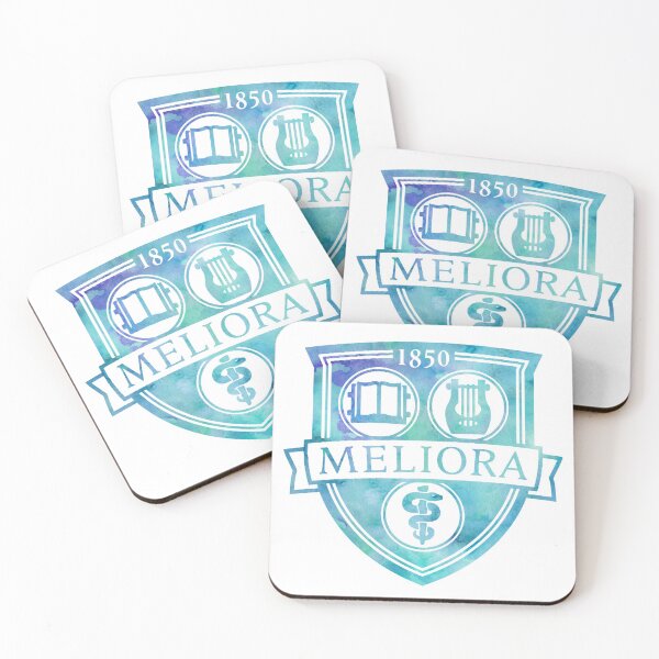 Item preview, University of Rochester Meliora Logo in (WHITE) designed and sold by Syanis Yarí Vargas González.