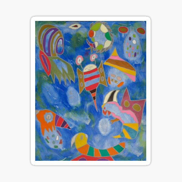 Magical sky Sticker
