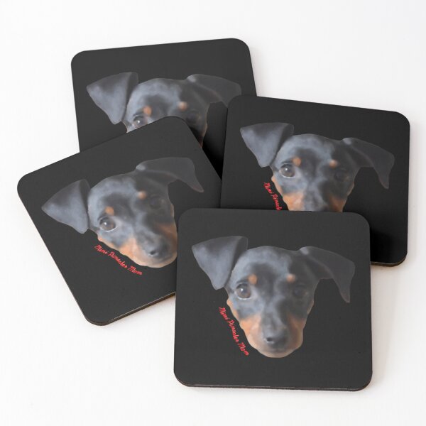 Item preview, Watercolor Miniature Pinscher Mom Red designed and sold by JWDesigns777.