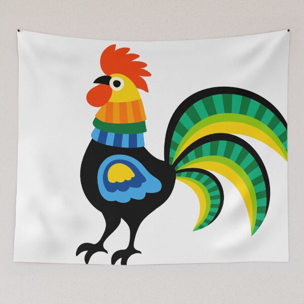 Item preview, Traditional Scissor Paper Cutouts - Polish Folk Rooster designed and sold by XOOXOO.