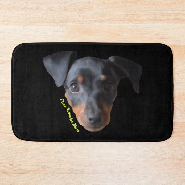 Item preview, Watercolor Miniature Pinscher Mom Yellow designed and sold by JWDesigns777.