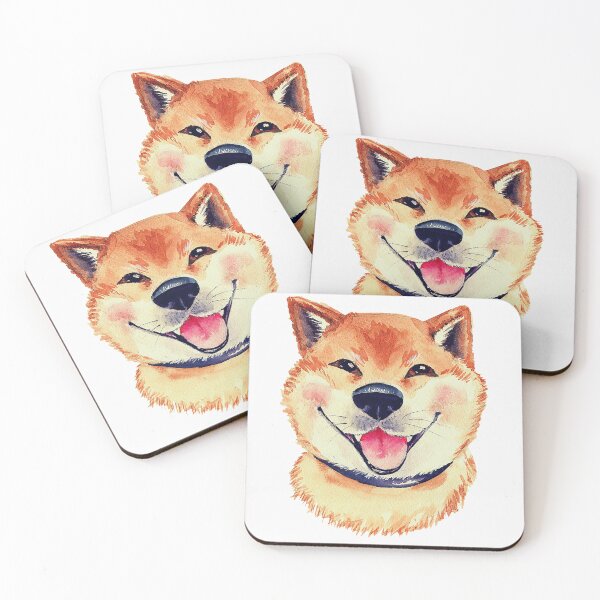 Item preview, CUTE, SMILING DOG FACE designed and sold by corner-shop.