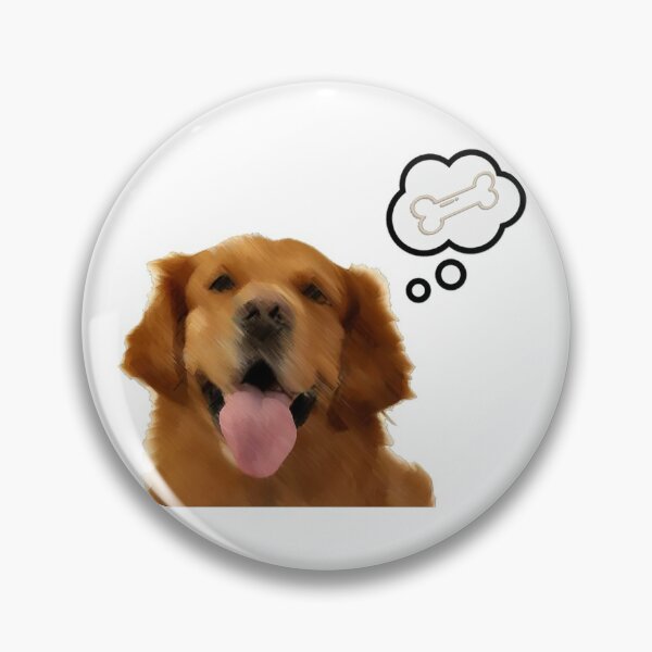 Dog Pins And Buttons Redbubble - bork gang song roblox