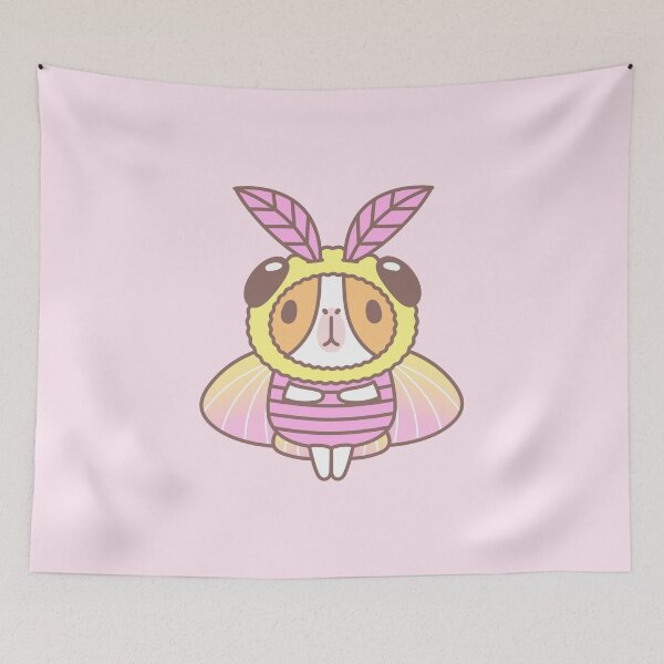 Item preview, Guinea pig in Rosy Maple Moth Costume  designed and sold by Miri-Noristudio.