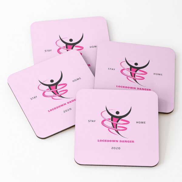 Item preview, LOCKDOWN DANCER 2020 Figure Black & Pink designed and sold by myboydoesballet.
