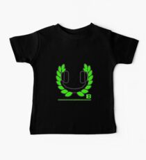 HEADPHONE WREATH - JULY 2012 MERCH - CRUNKECOWEAR.NET BEGREENRECORDS.NET Baby Tee
