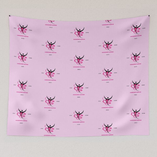 Item preview, LOCKDOWN DANCER 2020 Figure Black & Pink designed and sold by myboydoesballet.