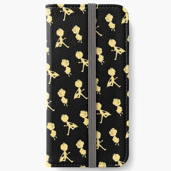 The Chase (Pattern - Golden Yellow & Black) iPhone Wallet