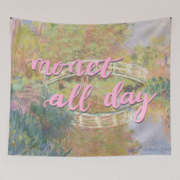 Item preview, Monet All Day - Water Lily Pond designed and sold by karacrylic.