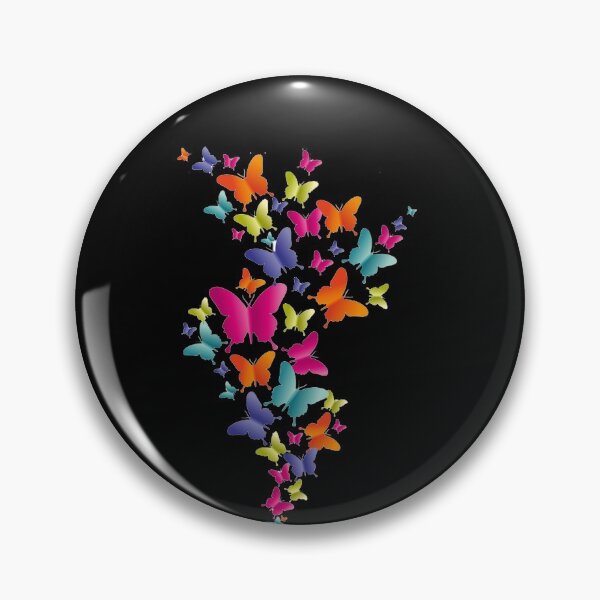 Item preview, butterfly black Face Mask, Washable Cotton Face Mask, Facemask for Kids, Face motif Mask, Cute Floral Mask Filter Pocket, pink flower Mask designed and sold by kamelmdj.