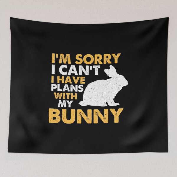 Item preview, I'm sorry bunny bunny rabbit pet gift designed and sold by redshirtz.